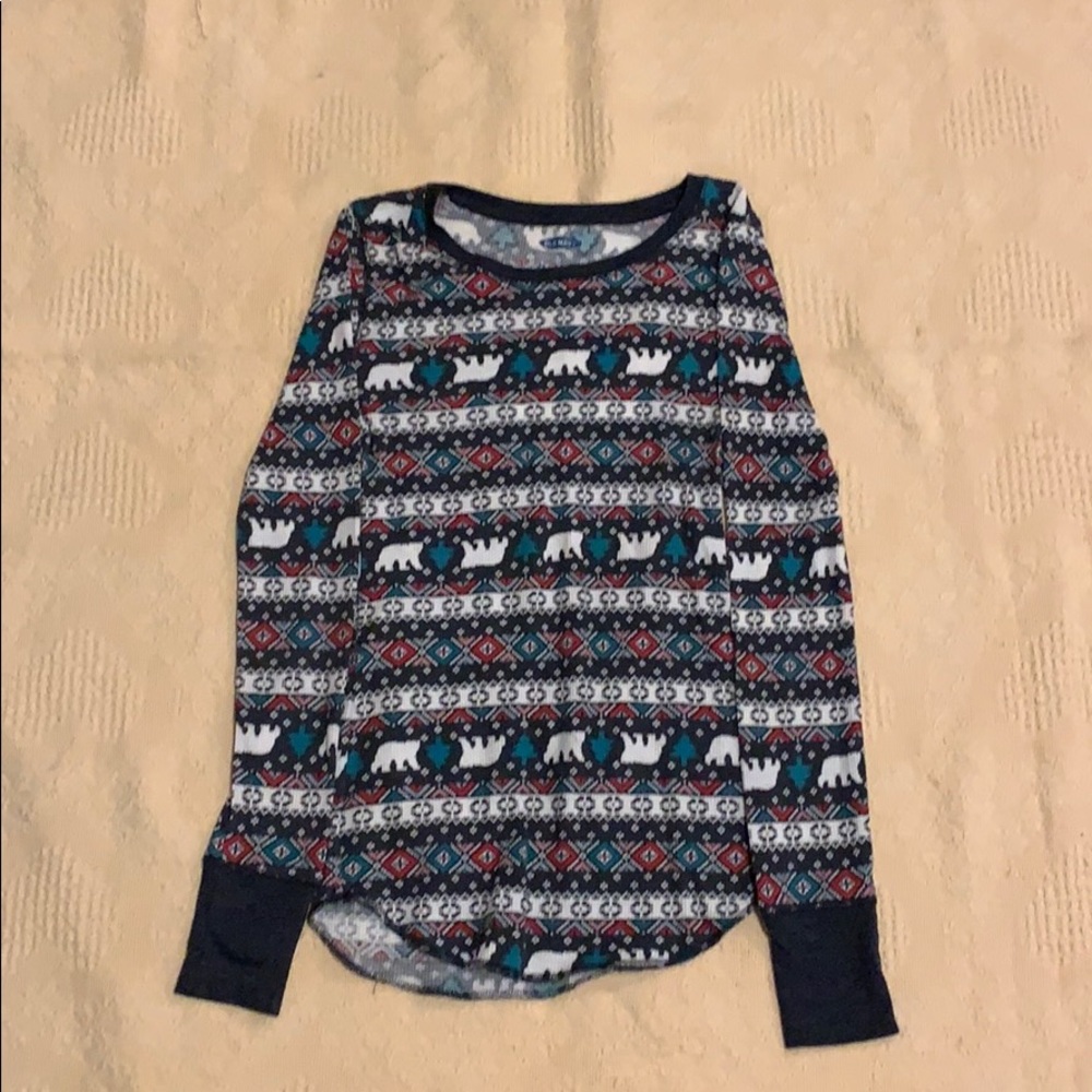 Old navy polar bear shirt